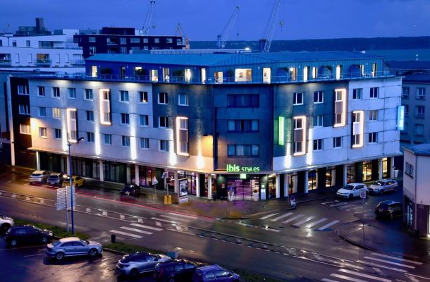 Extérieur hôtel Ibis Brest Port