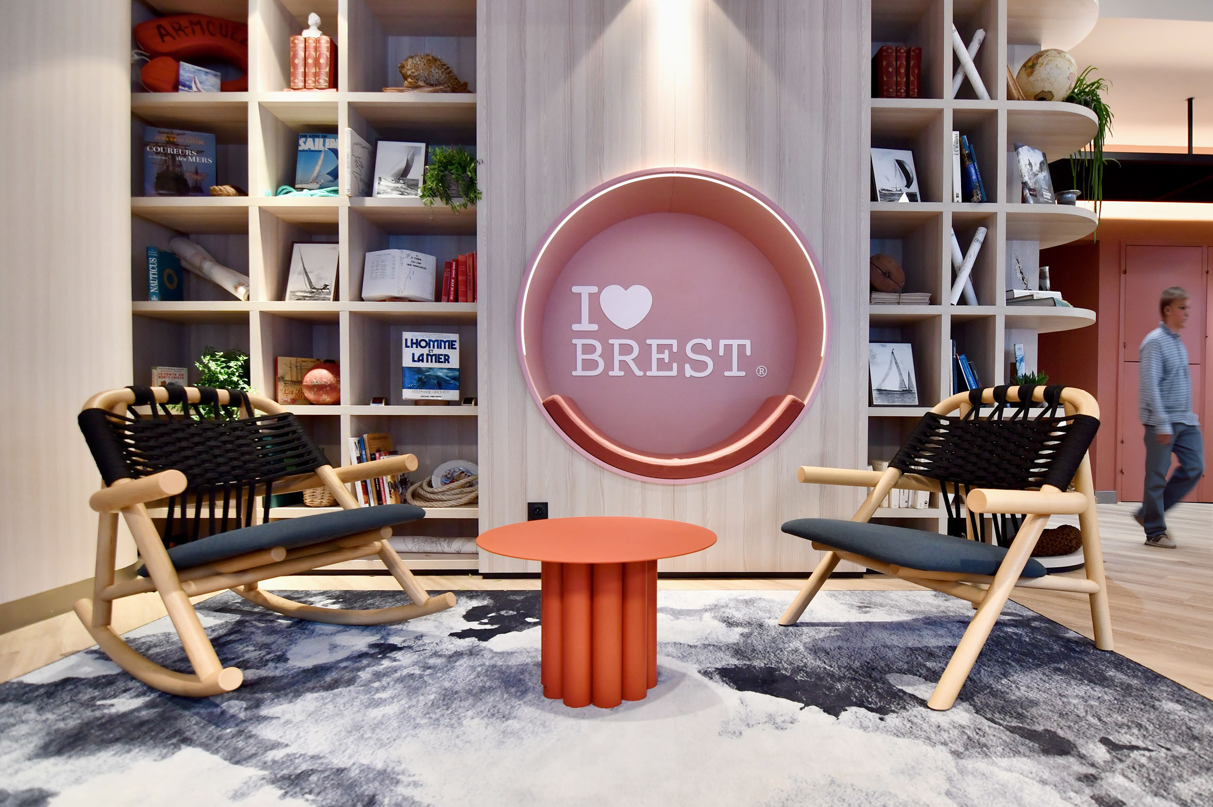 Lobby I Love Brest de l'hôtel