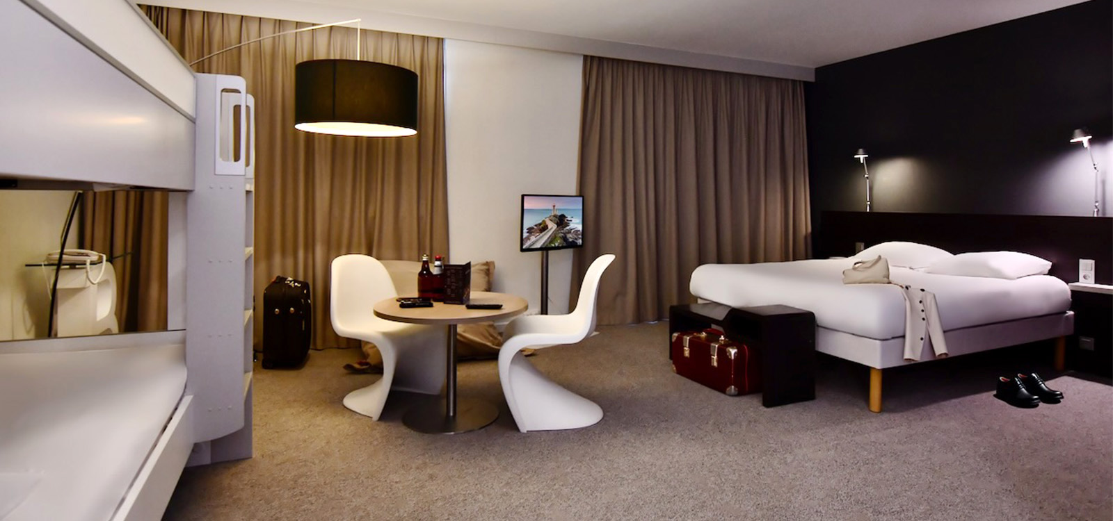 Chambre famille hôtel Ibis Styles Brest